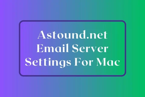 astound.net email Settings for Windows