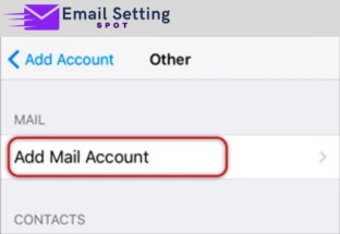 email settings step 5