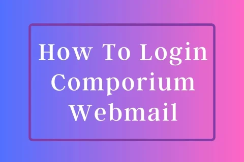 How To Login Comporium Webmail