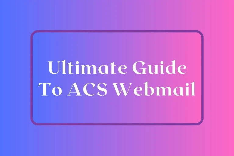 ACS Webmail