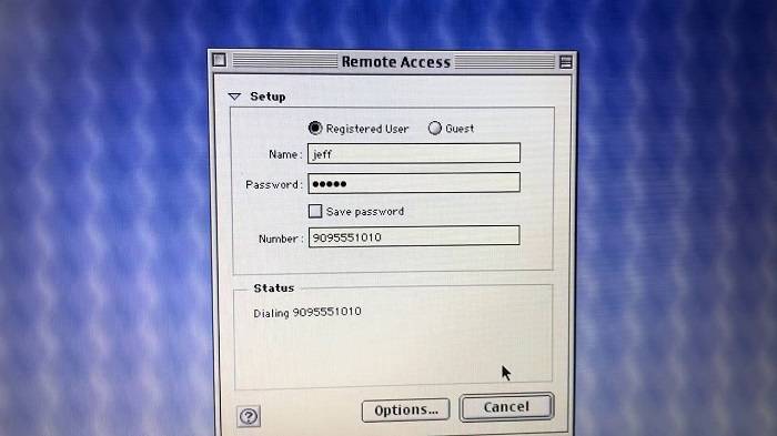 DSL light blinking green 1