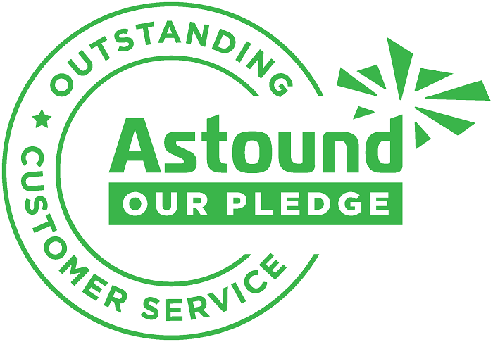 Astound PledgeBadge green
