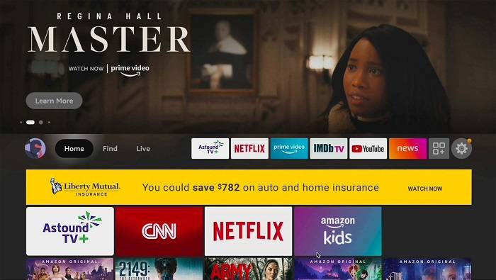 astoundtv firestick home