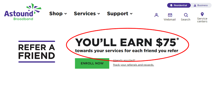 Astound Broadband sale proof 1