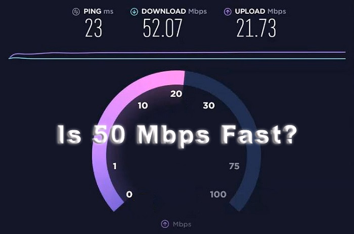 50 Mbps Mean