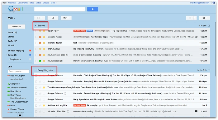 Types of Inbox Views