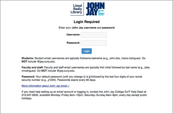 What is JJAY Email