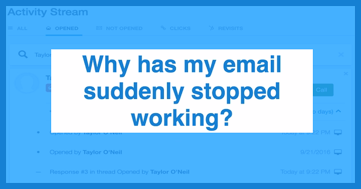 why are my emails not loading