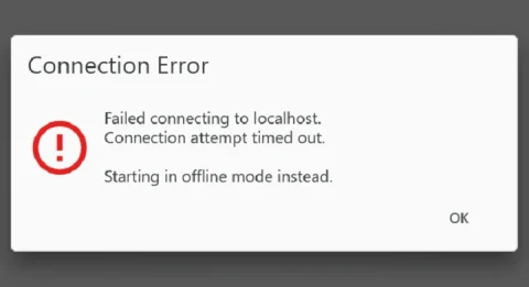 connection failed 1