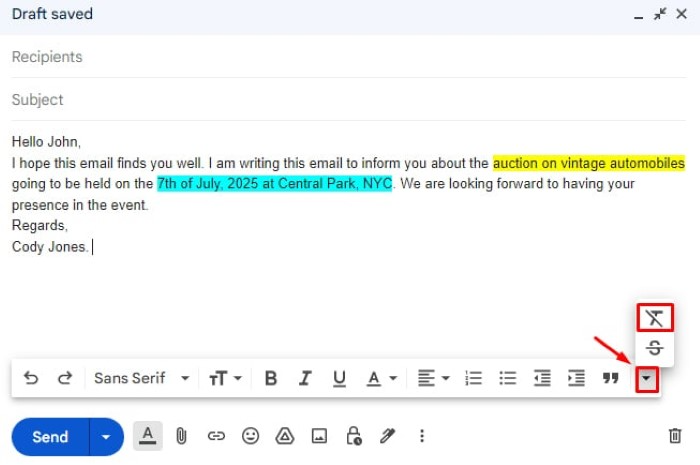 How to Highlight Text in Gmail on Desktop