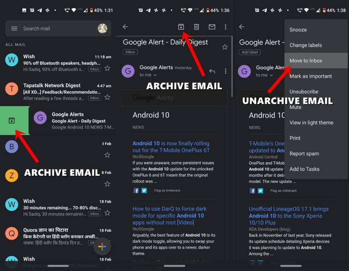 Why Use the Gmail Archive Shortcut