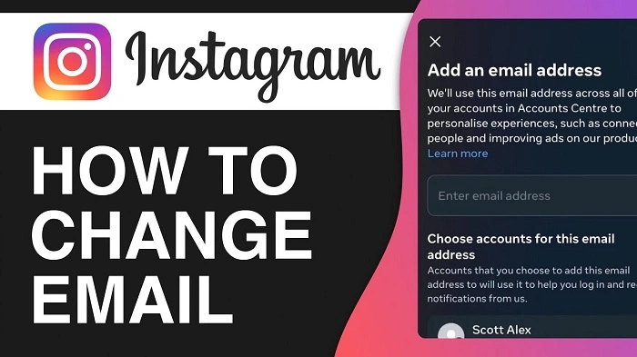 how to change instagram emaildgfhtty 1