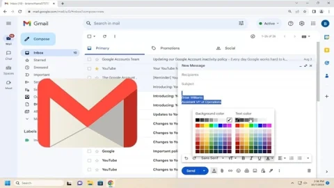 How to Make Font Color Different in Gmail