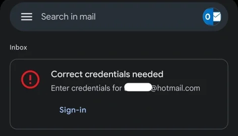 gmail credentials needed