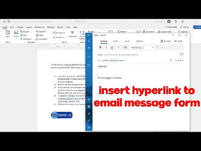 how to insert hyperlink in gmaildfgtg