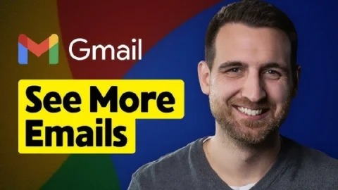 how to show more emails in gmaila