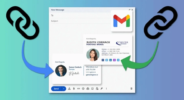 insert hyperlink in gmails