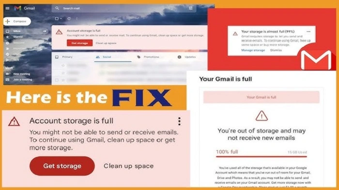 Troubleshooting Common Gmail Storage Issues