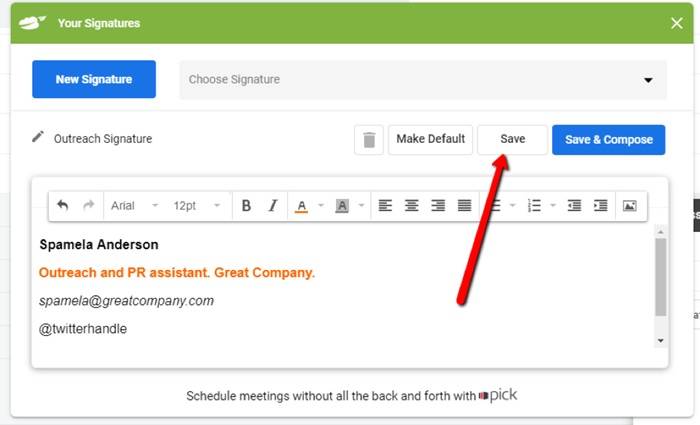 Why Change Your Gmail Signature