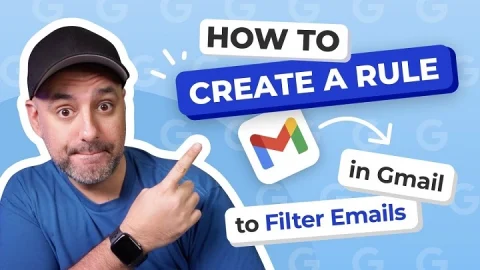 how to make a rule in gmail