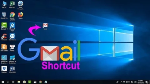 how to put gmail icon on desktop