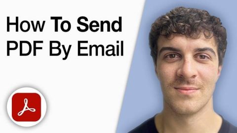 How to Send a PDF to Email