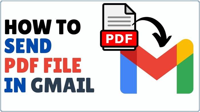Send a PDF in Gmail Computer