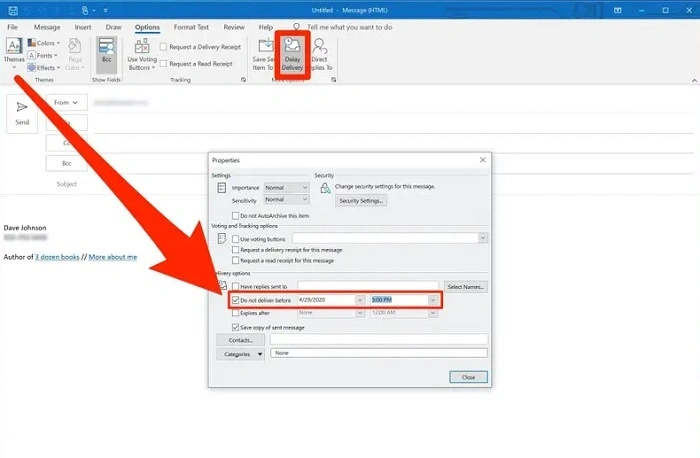 Why Schedule an Email in Outlook 1
