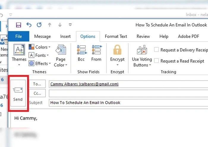 Why Schedule an Email in Outlook 3