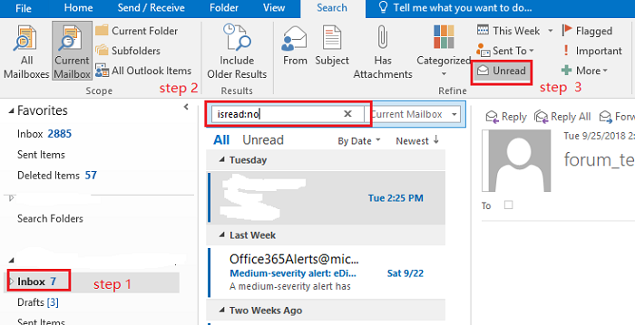 Why You Should Show Unread Emails