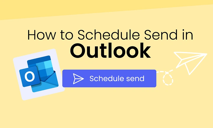 how do you schedule an email in outlook 1