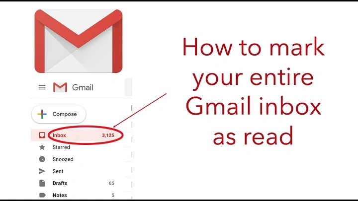 how to mark gmail as read
