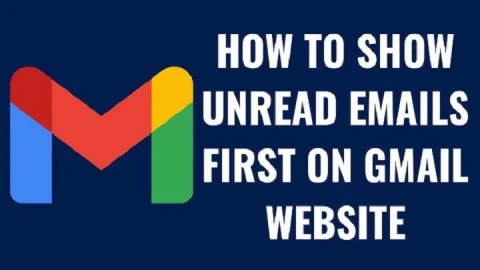 show unread emails in gmail