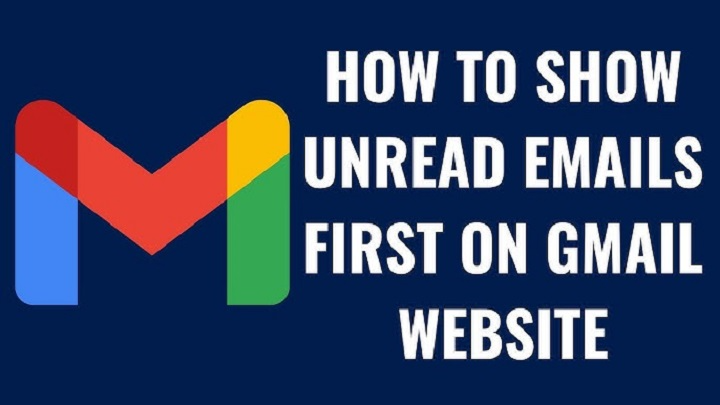 show unread emails in gmail