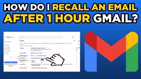 Gmail Recall Email