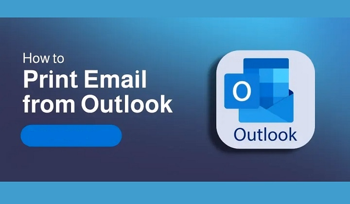 how to print email from outlook