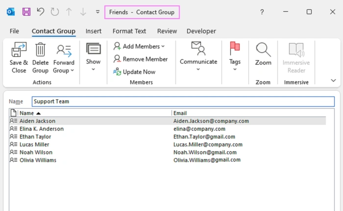 What Is a Group Email in Outlook 1