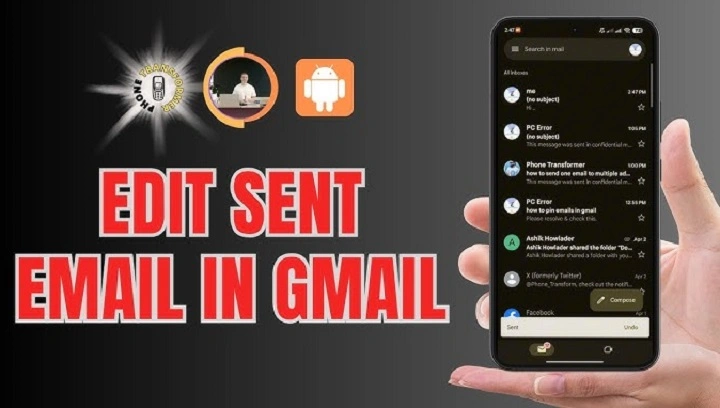 can you edit a sent email