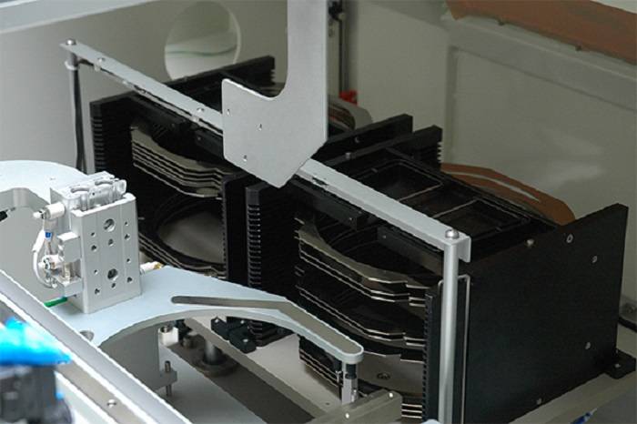 wafer film frame handling for laser dicing system 2