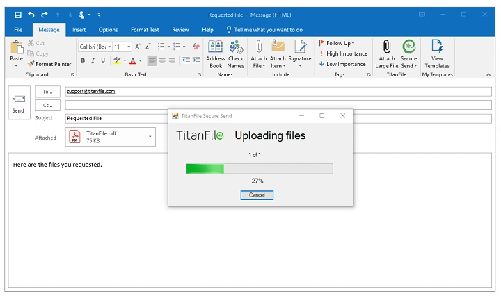 how big of a file can you email
