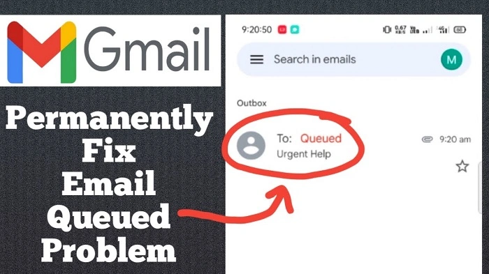 what does a queued email mean 1