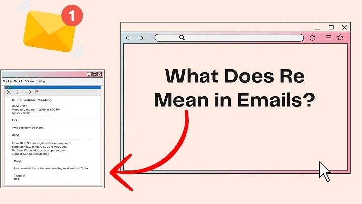 what does re mean in an email