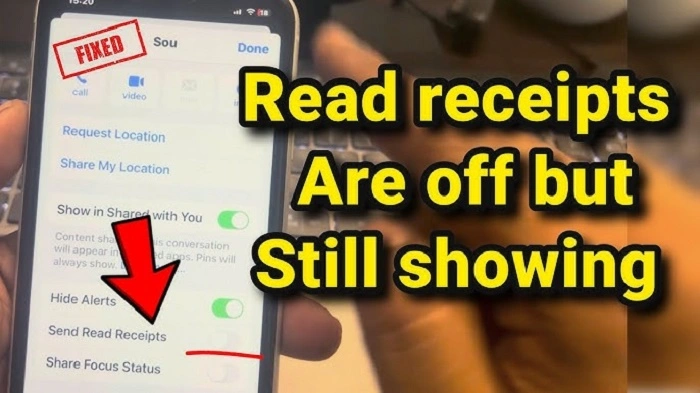Why Read Receipts Do Not Prove Anything