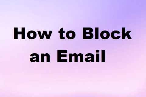 How to Block an Email