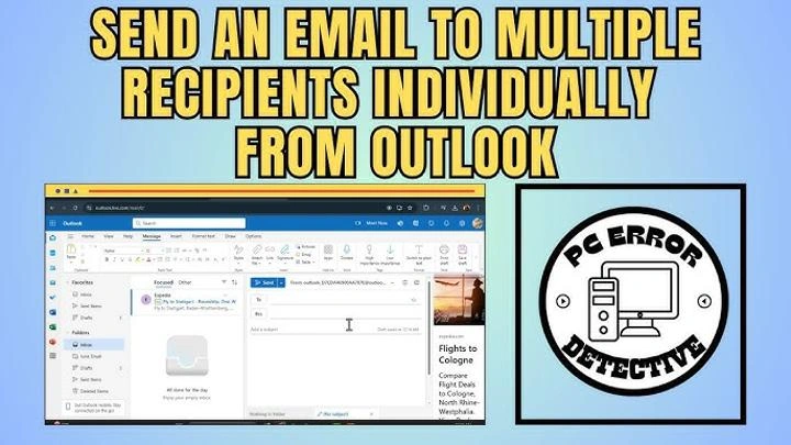 how to send an email to multiple recipients individually