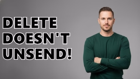 if i delete an email does it unsend