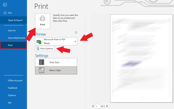 How Businesses Print Emails