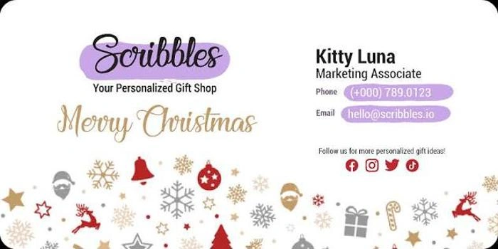 What Is a Holiday Email Signature?