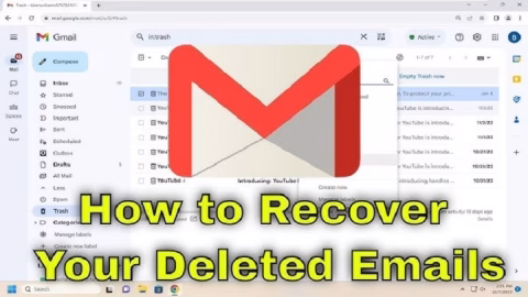 how to recover deleted email