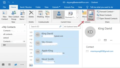 how to send the same email to multiple recipients separately